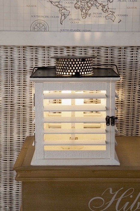 Riviera Maison Shutter Lantaarn - Sfeervolle Verlichting, Ophalen, Gebruikt