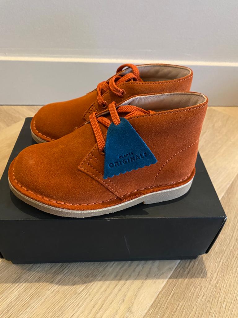 Clarks Originals | Desert Boot | rust suede | maat 24, Verzenden, Jongen of Meisje, Schoenen, Nieuw