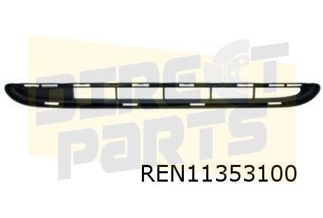 Renault Clio III (2/09-1/13) (phase II ) grille (in voorbump