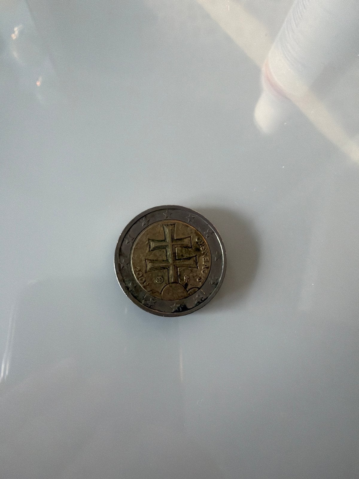2 Euro munt Slowakije 2009, Ophalen, Slowakije, 2 euro, Losse munt