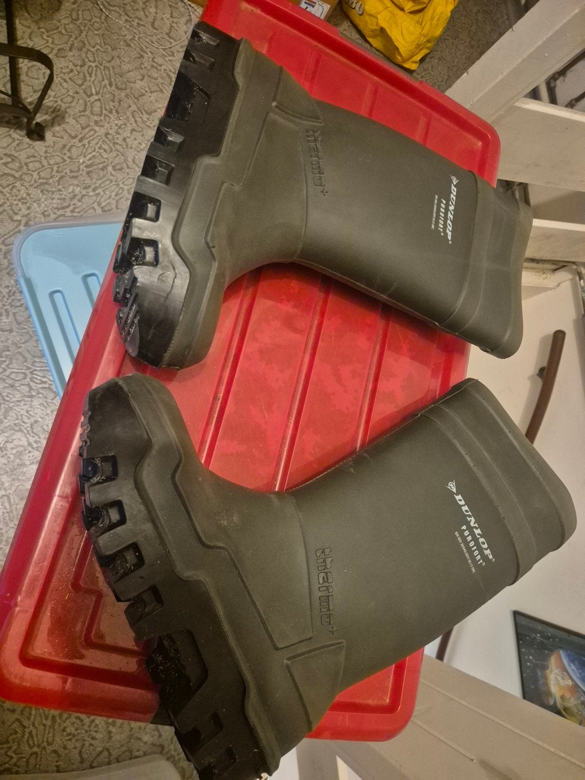 Dunlop Purofort werklaarzen, maat 42, zo goed als nieuw, Ophalen of Verzenden, Zo goed als nieuw