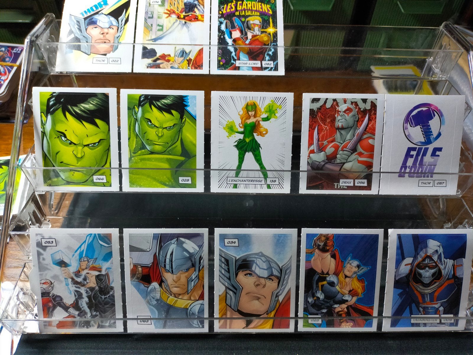 Grote collectie Marvel ruilkaarten - Diverse helden, Hobby en Vrije tijd, Verzamelkaartspellen | Overige, Ophalen of Verzenden