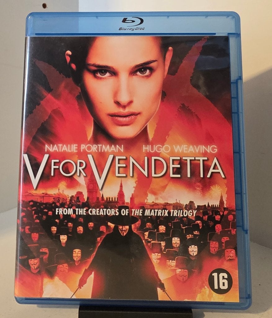V FOR VENDETTA - Blu-ray, Cd's en Dvd's, Blu-ray, Verzenden, Film, Actie, Zo goed als nieuw