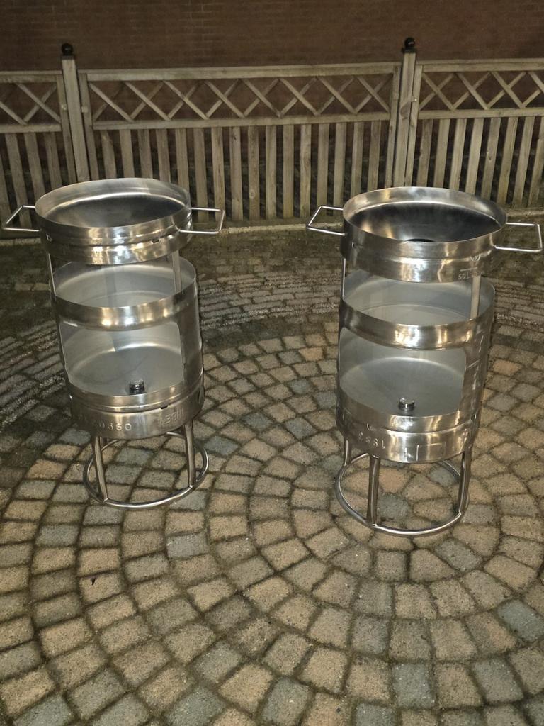 Zelf gemaakte “scottelbraai”, Tuin en Terras, Ophalen, Zo goed als nieuw