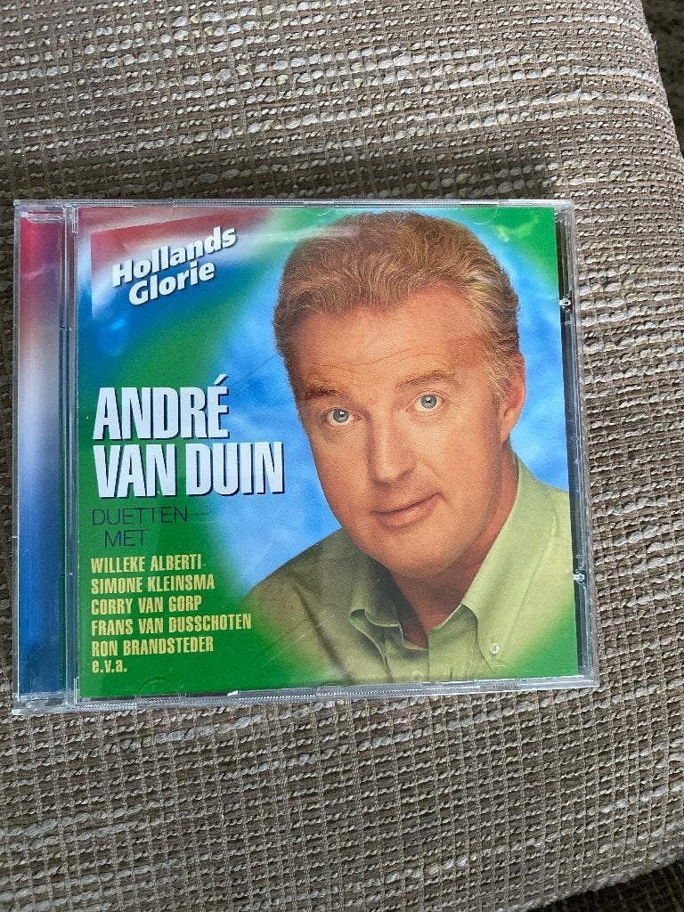 André van Duin - Duetten met (Hollands Glorie) CD, Inclusief boekje, Ophalen of Verzenden, Zo goed als nieuw, Levenslied of Smartlap