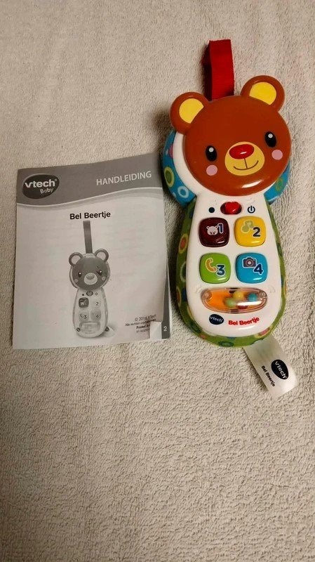 Belbeertje / gsm baby Vtech / speelgoed / NIEUW, Kinderen en Baby's, Speelgoed | Vtech, Ophalen of Verzenden, Nieuw, 6 maanden tot 2 jaar