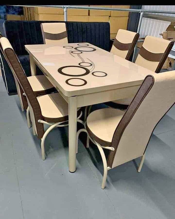 Uitschuifbare eettafelset in Turkse stijl - Te koop, Tuin en Terras, Tuinsets en Loungesets, 6 zitplaatsen, Nieuw, Ophalen of Verzenden