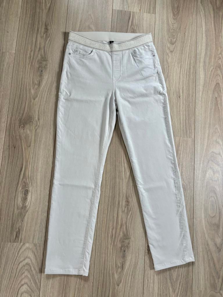 Hele fijne Marc Cain broek - maat N3/M/38 - slimfit, Kleding | Dames, Maat 38/40 (M), Beige, Ophalen of Verzenden, Zo goed als nieuw