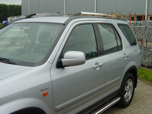 Honda CRV Sidebars met aluminium trede, Niet ingevuld, Niet ingevuld, Niet ingevuld