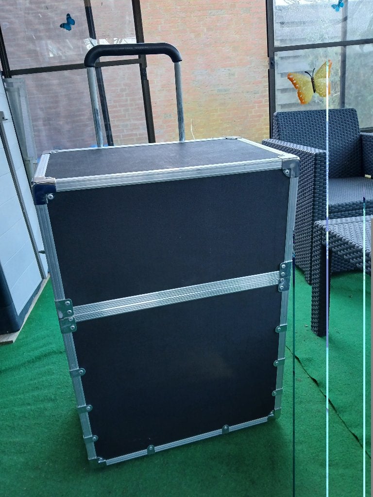 koffer flightcase, Ophalen, Hard kunststof, 70 cm of meer