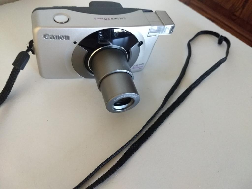 Canon sure shot 105 Zoom S Analoge fotocamera, Ophalen, Gebruikt, Compact, Canon