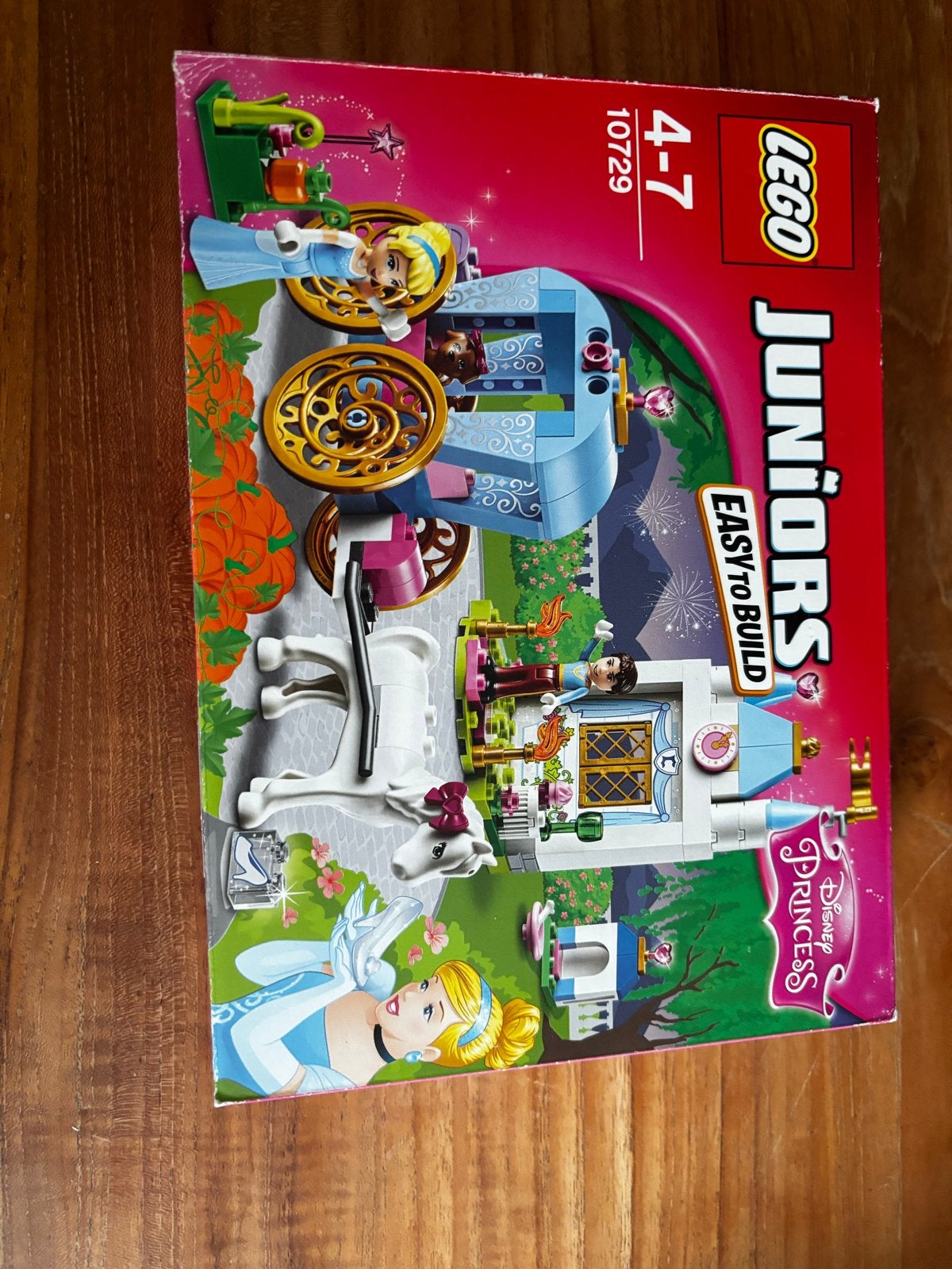 Lego Juniors Disney Princess Assepoester's Koets 10729, Gebruikt, Overige thema's, Lego, Ophalen of Verzenden