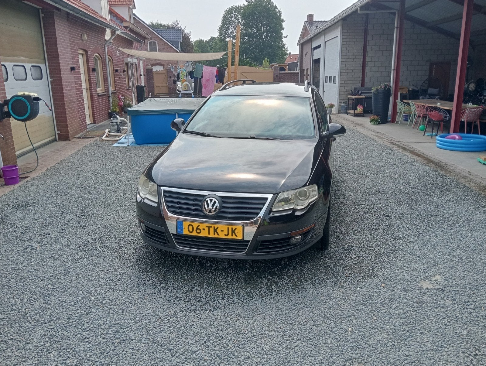 Volkswagen Passat 1.6 75KW Variant 2006 Zwart, Auto's, 4 cilinders, Zwart, Stationwagon, Handgeschakeld