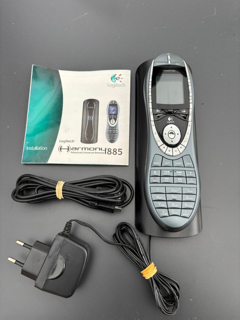 Logitech Harmony 885 Universele Afstandsbediening, Universeel, Ophalen of Verzenden, Zo goed als nieuw, Dvd