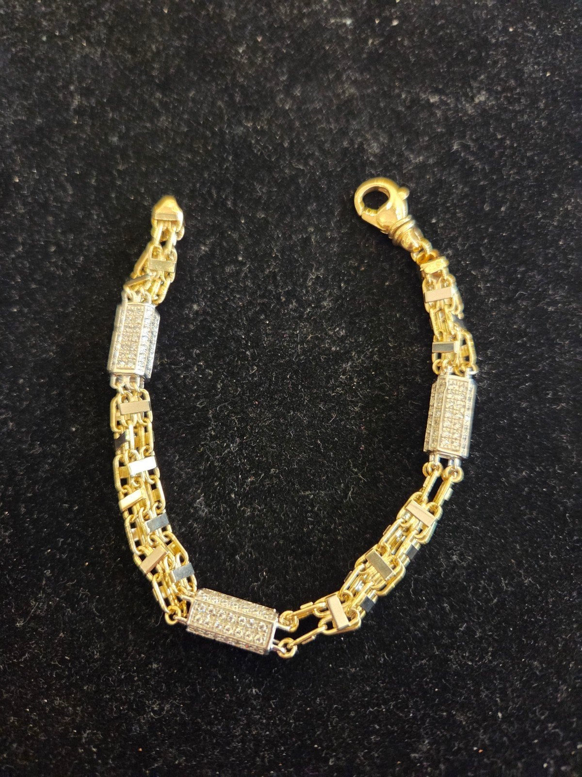 14 k gouden magnum armband 25,7 gram, Ophalen of Verzenden, Nieuw, Goud, Goud