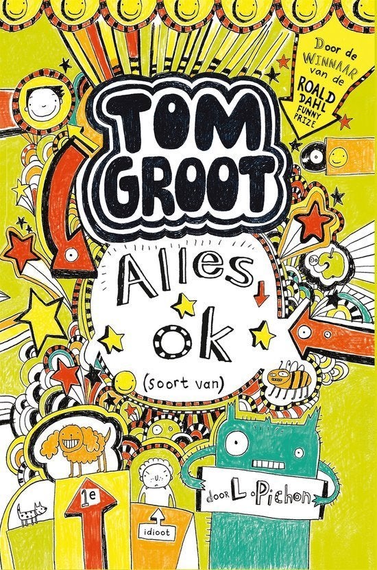 Tom Groot: Alles ok (soort van) van Liz Pichon (deel 3), Ophalen of Verzenden, Zo goed als nieuw, Fictie