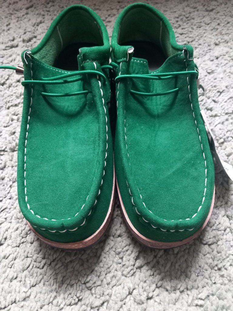 Mooie dames schoenen, Kleding | Dames, Instappers, Nieuw, Ophalen of Verzenden, Groen