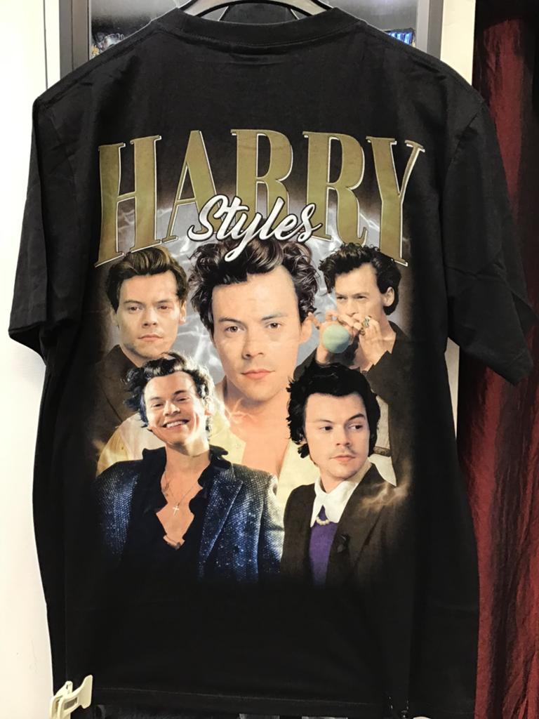 Harry styles t-shirt maat XL glow in the dark, Ophalen of Verzenden, Nieuw, Maat 56/58 (XL), Zwart