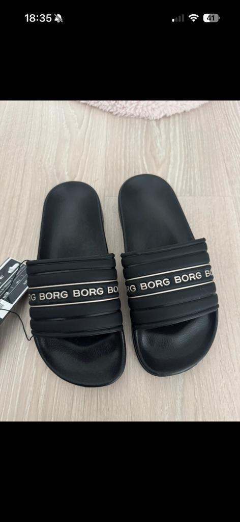 Nieuwe Bjorn Borg slippers, Ophalen of Verzenden, Nieuw, Slippers
