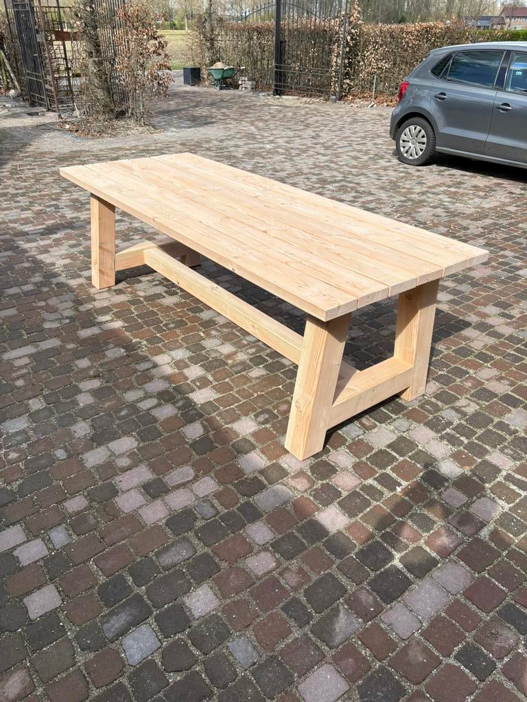 Douglas tuintafel / tuintafel douglas / op vooraad, Ophalen of Verzenden, Nieuw, Rechthoekig, Hout