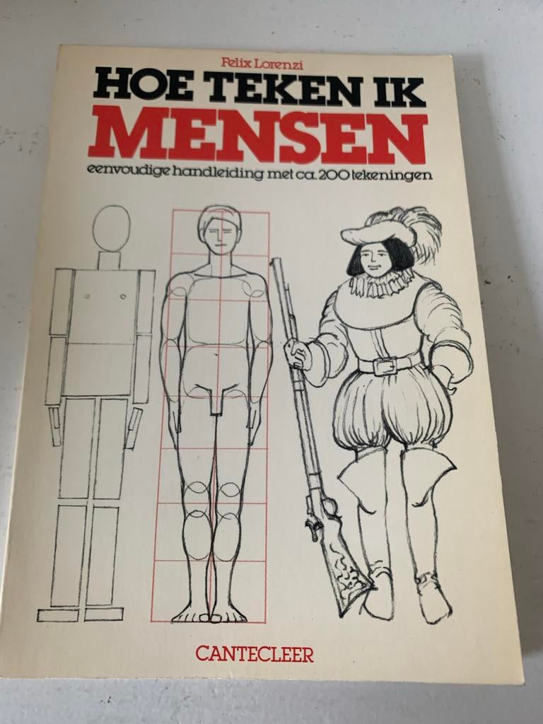 Hoe teken ik mensen - Felix Lorenzi, Ophalen of Verzenden, Gebruikt, Boek of Gids