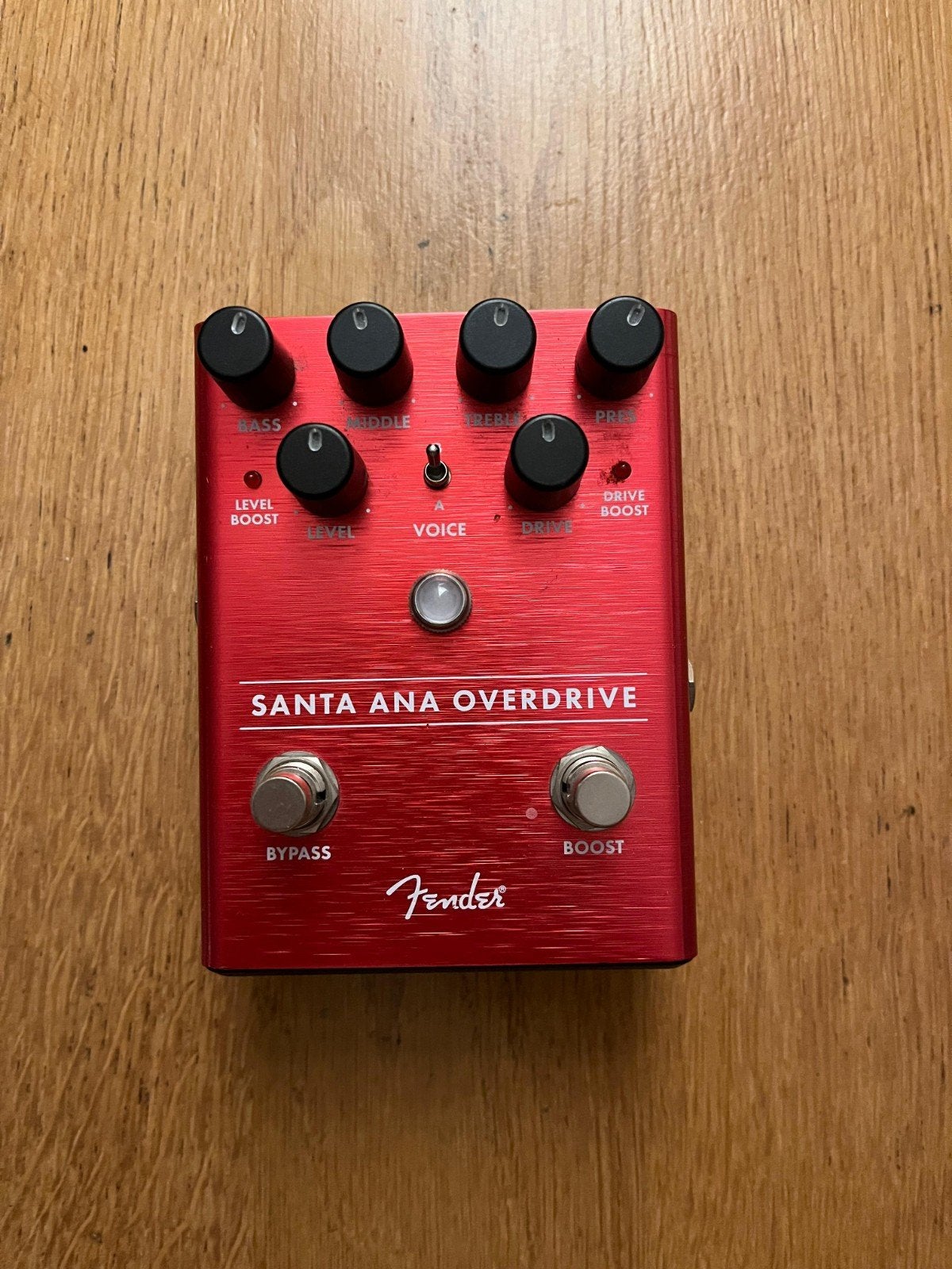 Fender Santa Ana Overdrive pedaal, Ophalen of Verzenden, Gebruikt, Distortion, Overdrive of Fuzz