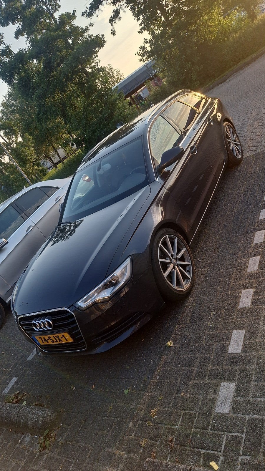 Audi A6 2.8 FSI 150KW Avant Multitron 2011 Grijs, Auto's, Audi, Zwart, 2773 cc, Automatische klimaatregeling, Stationwagon