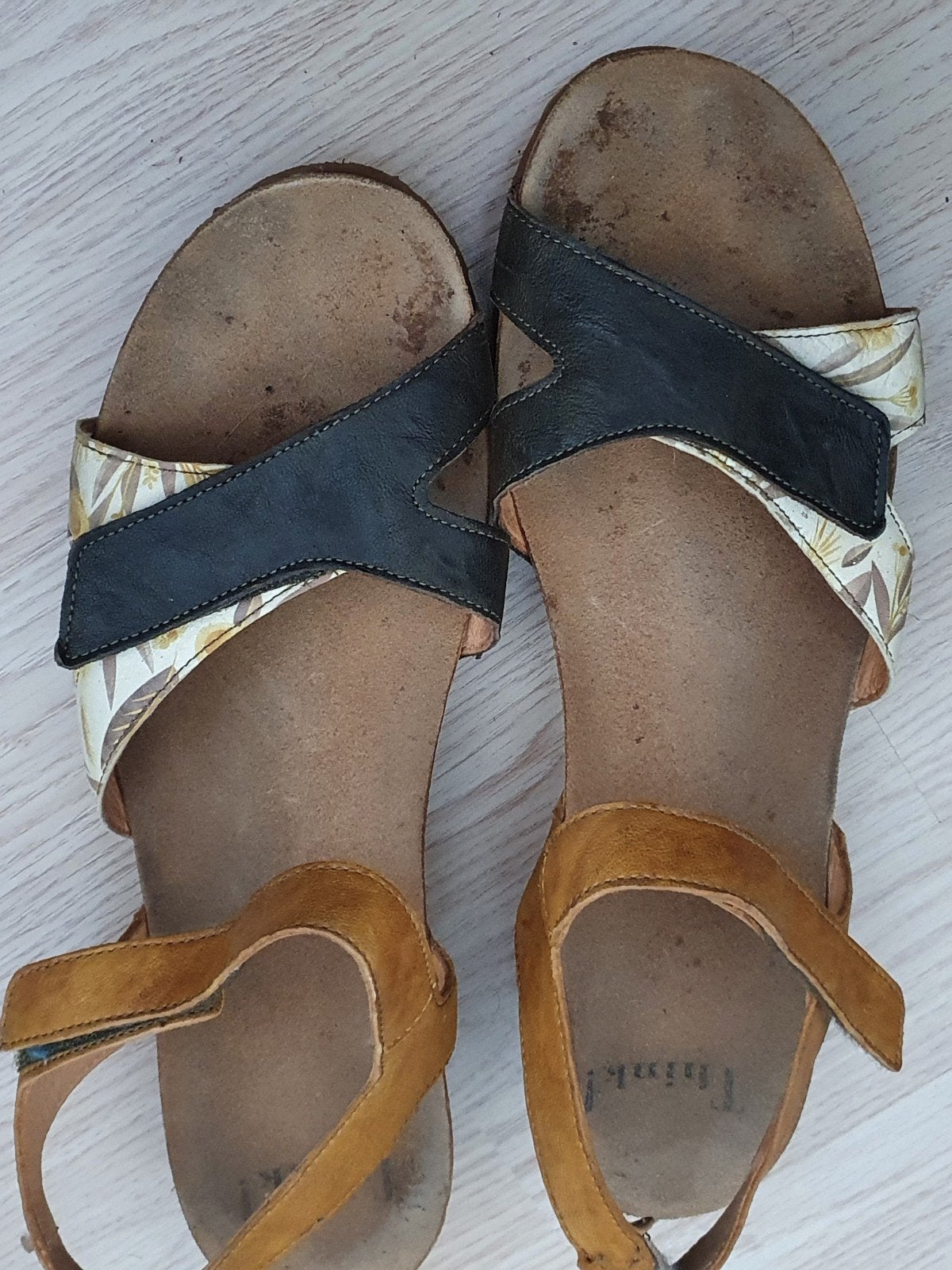 Think! Sandalen - maat 43, Bruin, Think!, Gedragen, Sandalen of Muiltjes