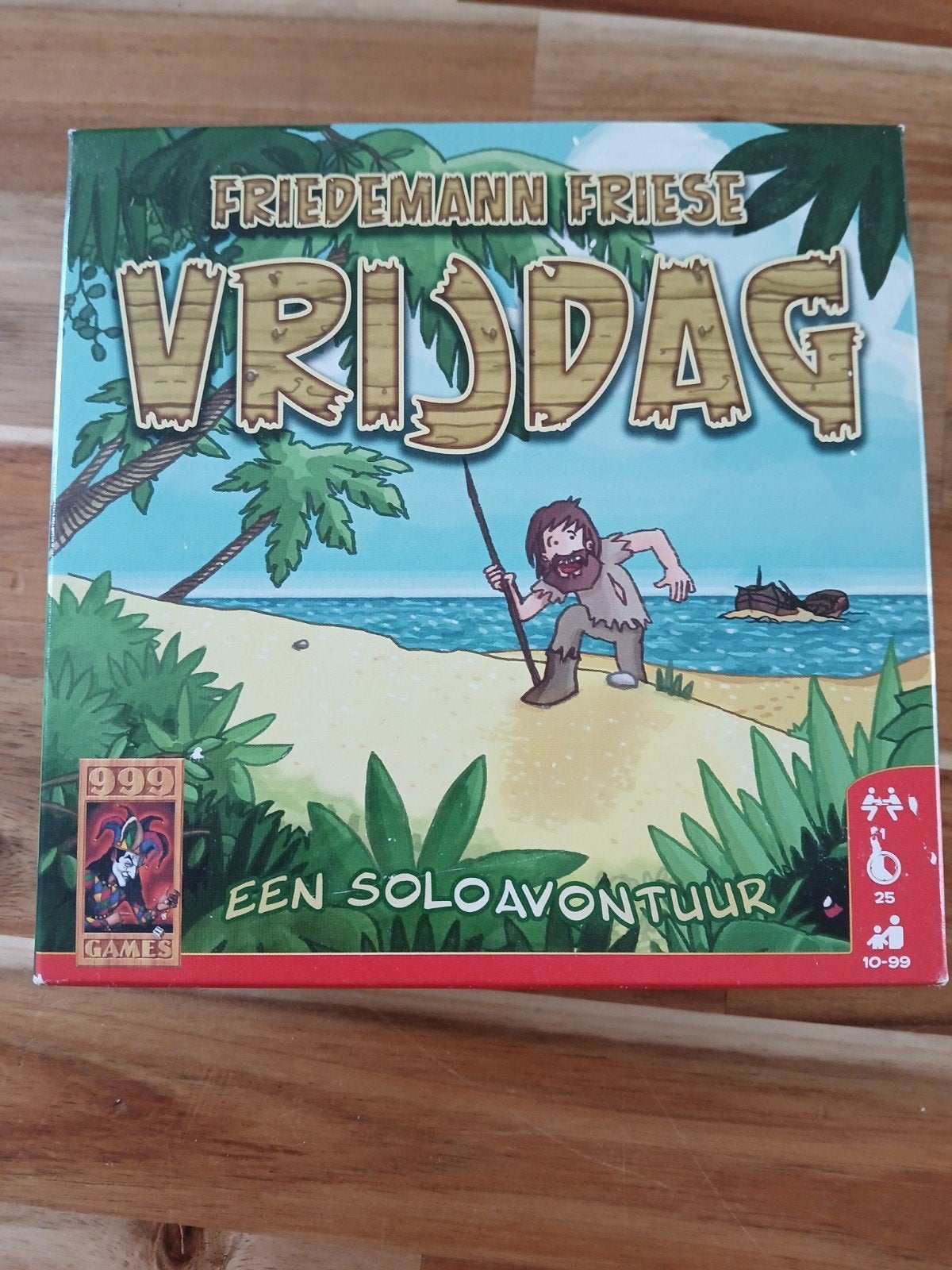Vrijdag: Een Solo Avontuur - Friedemann Friese, Een of twee spelers, Ophalen of Verzenden, Zo goed als nieuw, 999 Games