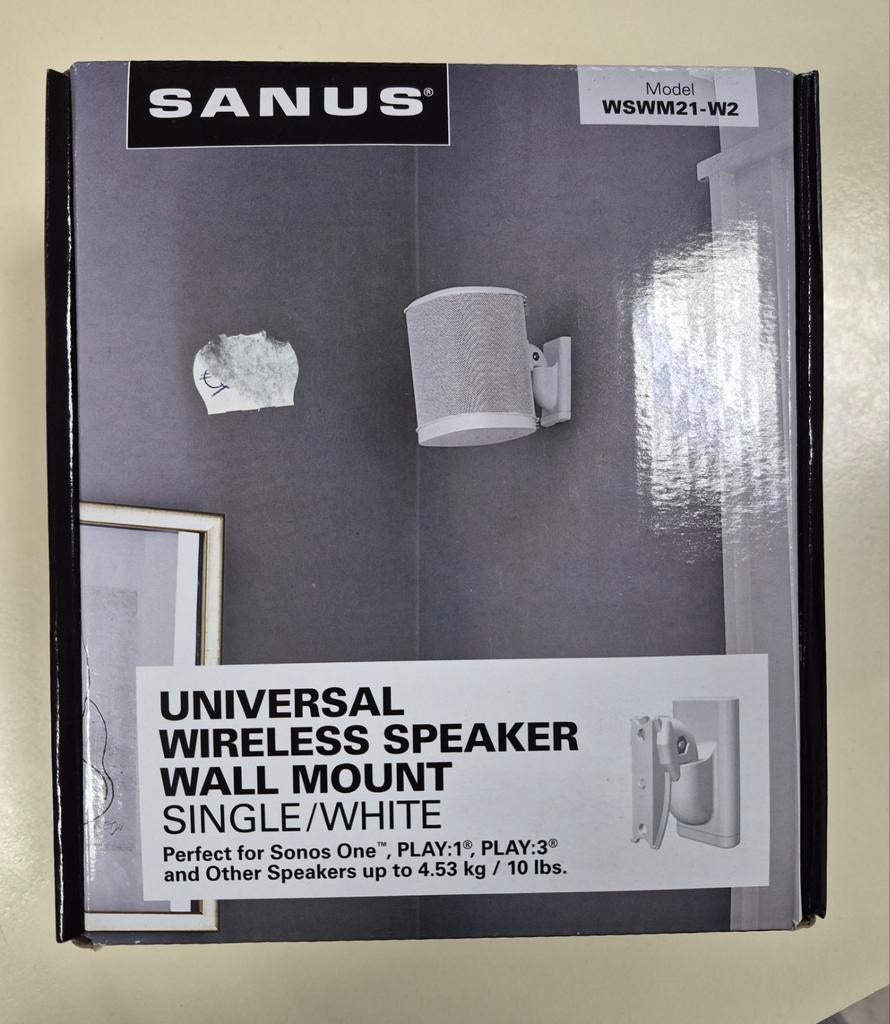 Speaker muurbeugel voor Sonos One, Play1 of Play3., Overige typen, Nieuw, Ophalen of Verzenden, Sonos