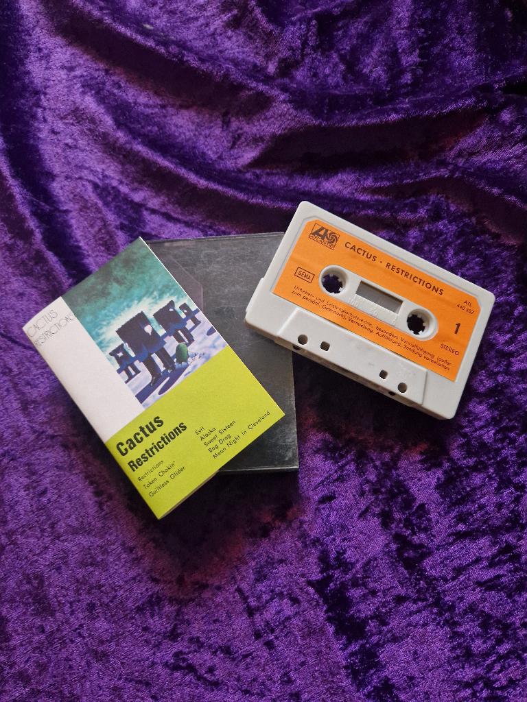 restrictions - cactus - atlantic 440 307 - 1971 - cassette, Ophalen, 1 bandje, Zo goed als nieuw, Origineel