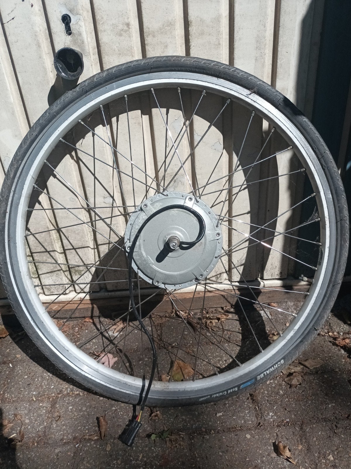 Fietswielen met motor en versnelling - Gebruikt, Ophalen, Motor