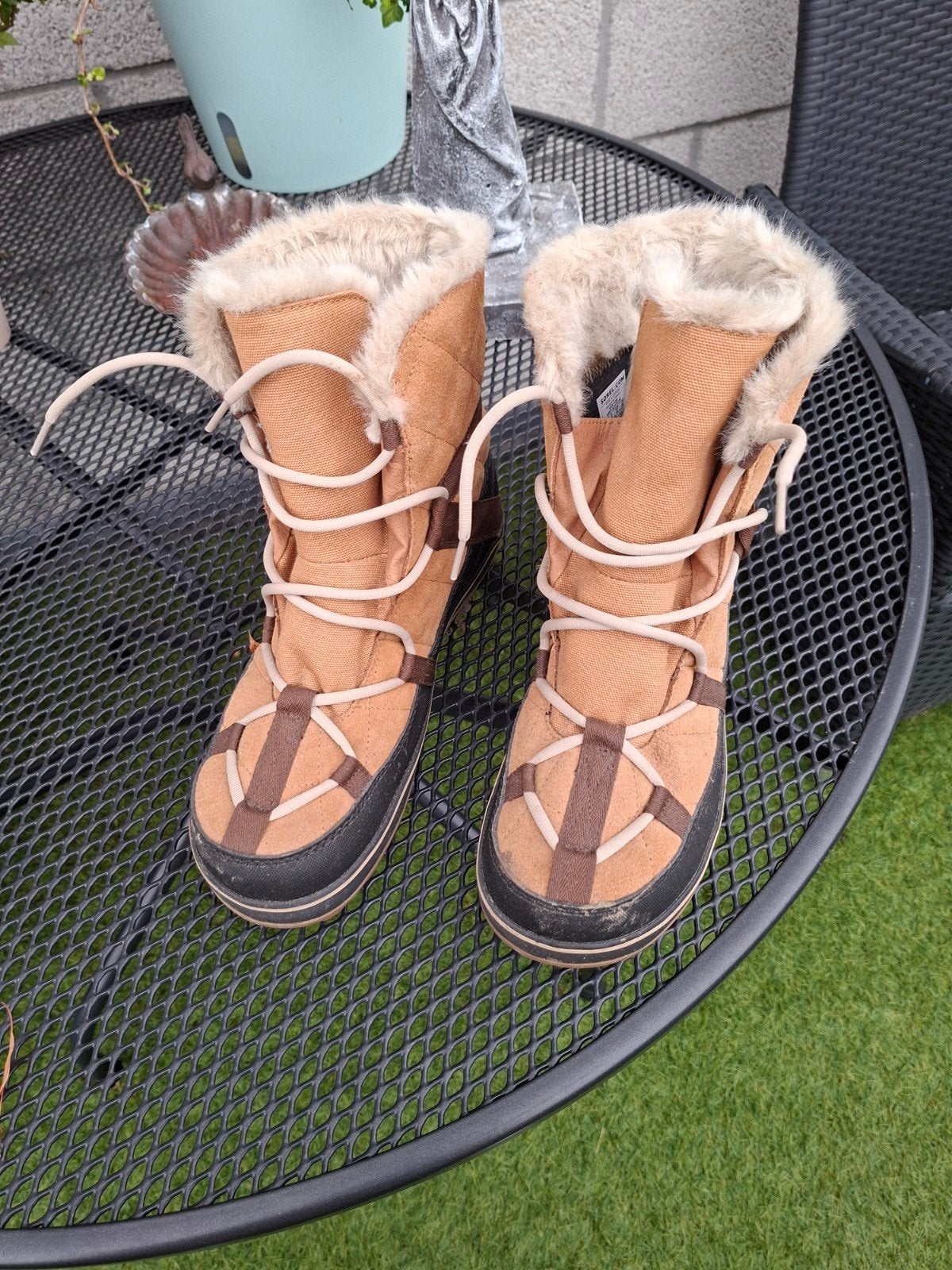 snowboots, Ophalen, Bruin, Lage of Enkellaarzen, Sorel