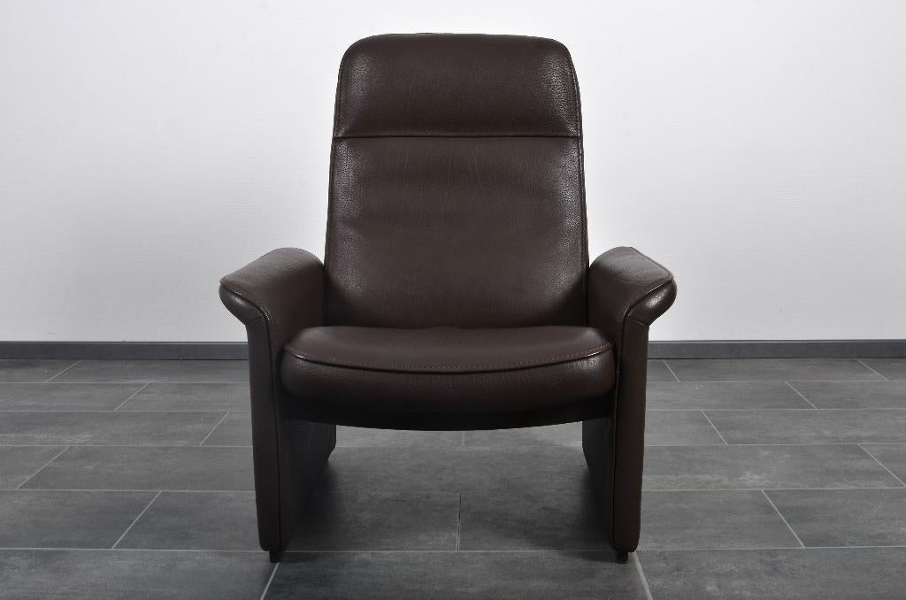 De Sede DS-50 in nekleer cigarro bruin., Huis en Inrichting, Fauteuils, Gebruikt, Design, tijdloos, 75 tot 100 cm, Ophalen of Verzenden