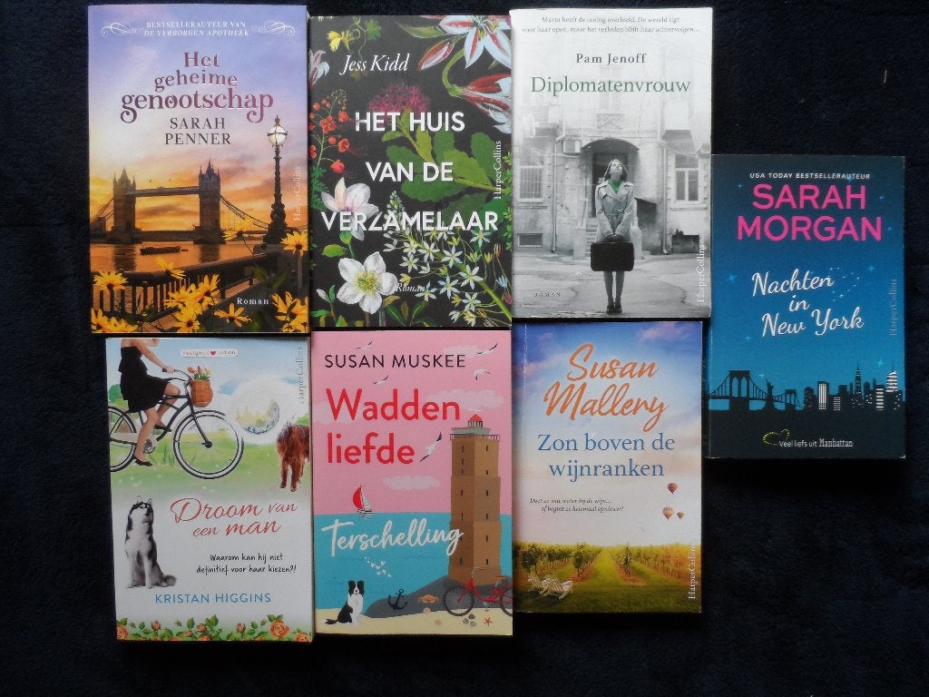 Diverse mooie romans 7 X [ Harper Collins ], Boeken, Ophalen of Verzenden, Zo goed als nieuw, Harper Collins