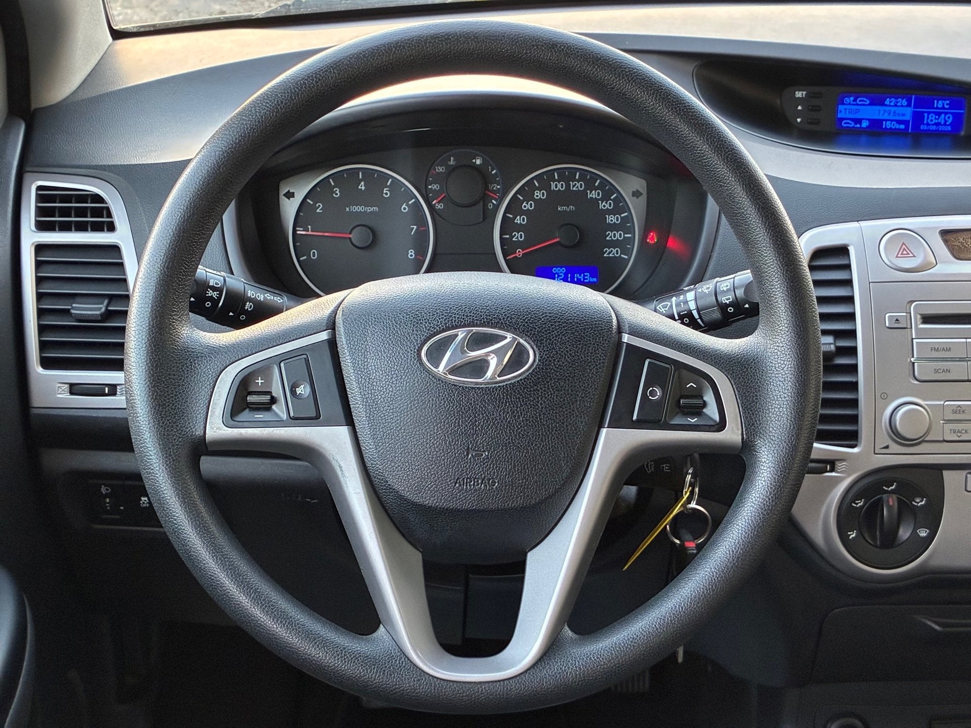 Hyundai I20 1.2i i-Motion|1e Eigenaar|Airco|Elektr.ramen|Tre, Euro 5, 450 kg, Gebruikt, 31 €/maand