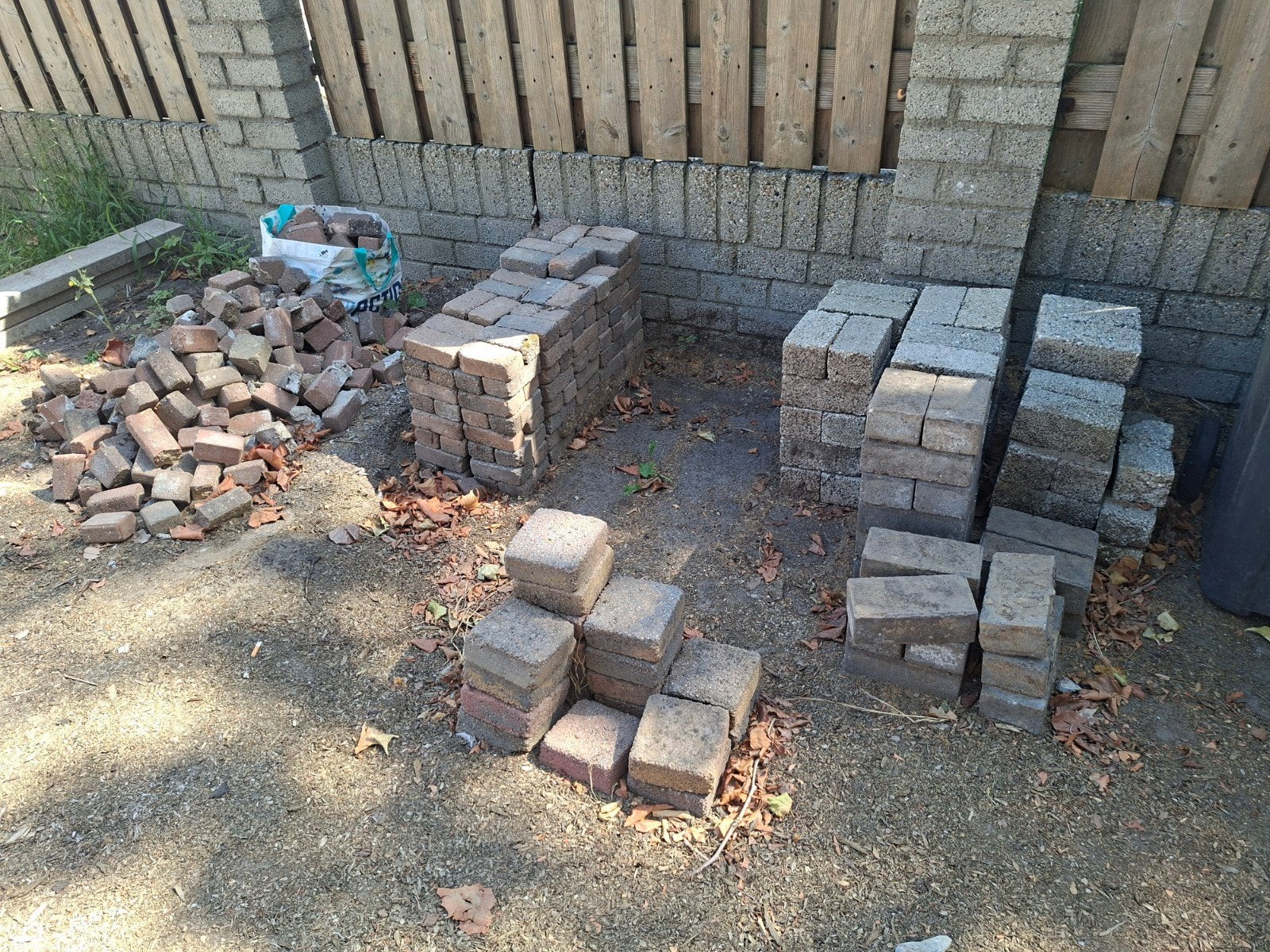 stenen, Tuin en Terras, Ophalen, Gebruikt, Overige materialen