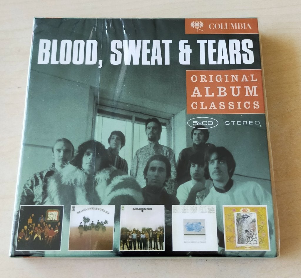 Blood Sweat & Tears - Original Album Classics 5CD 2009, Ophalen of Verzenden, Zo goed als nieuw, Poprock