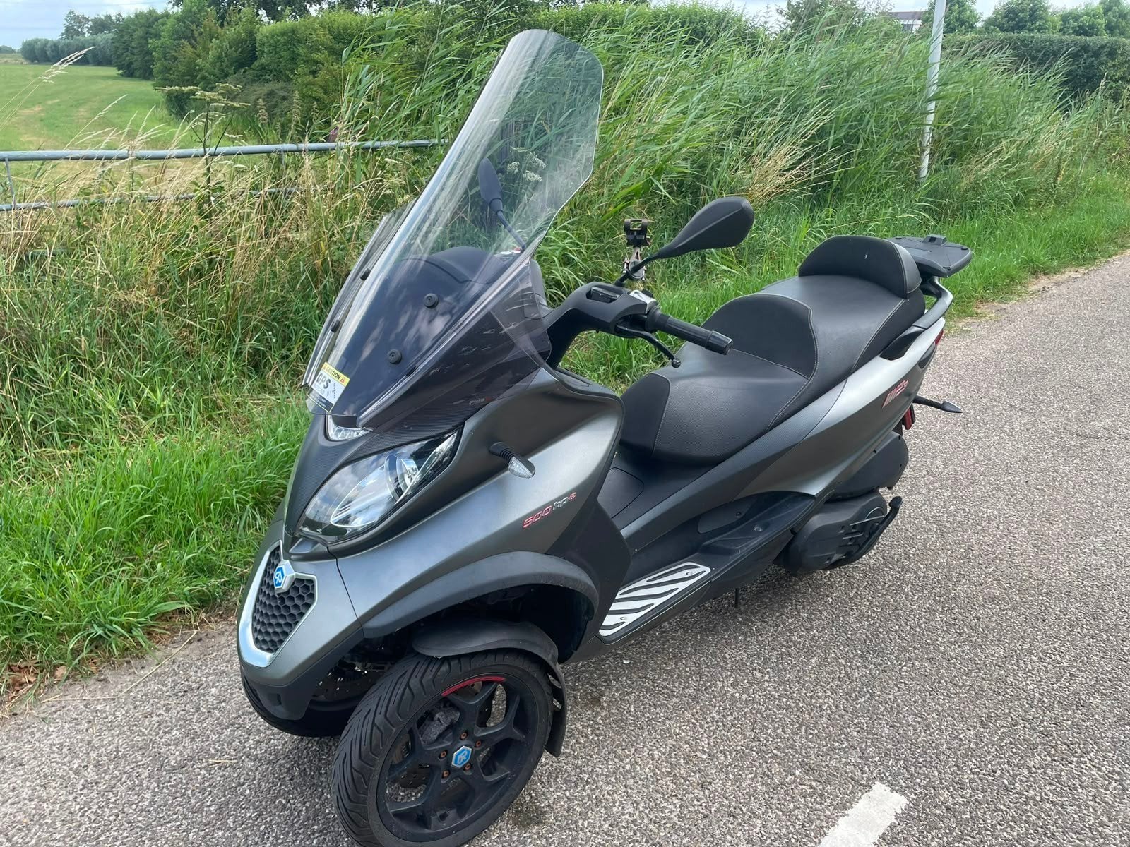Piaggio MP3 500 LTE ABS/ASR HPE 06-2018 27.600 KM, Scooter, Particulier, ABS, Automaat