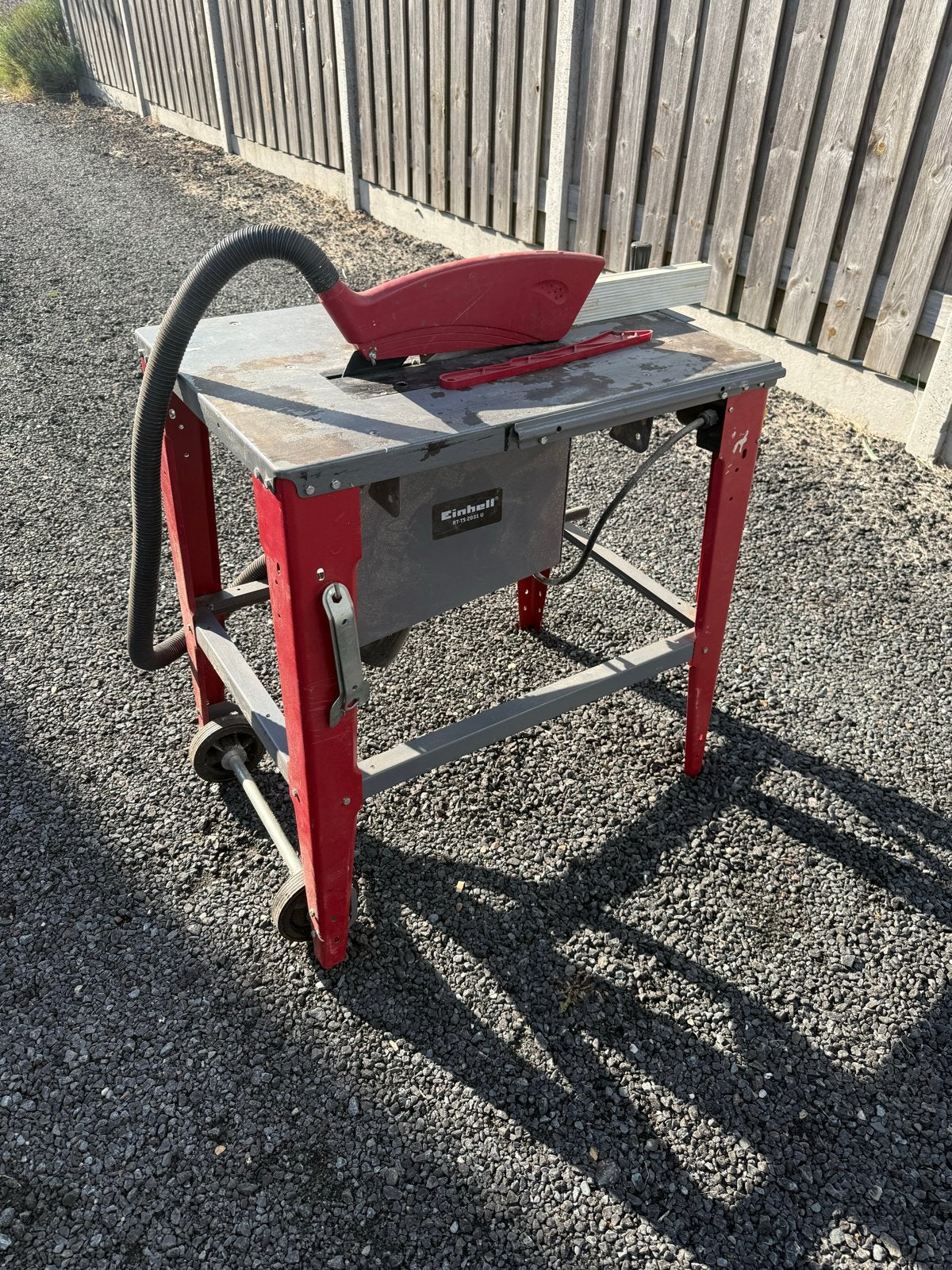 Einhell RT-TS 2031 U Tafelcirkelzaag - Krachtig en Betrouwba, Ophalen, Gebruikt, Cirkelzaag, 30 tot 70 mm