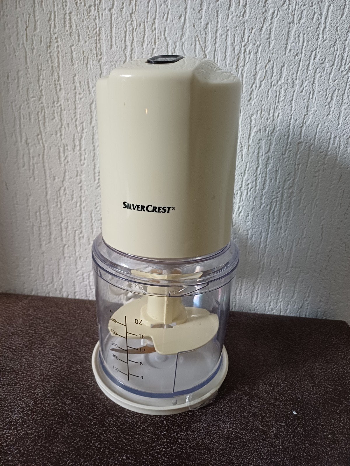 SilverCrest Mini Hakmolen - Compact en Handig, Minder dan 1 liter, Ophalen of Verzenden, Gebruikt, 1 snelheid