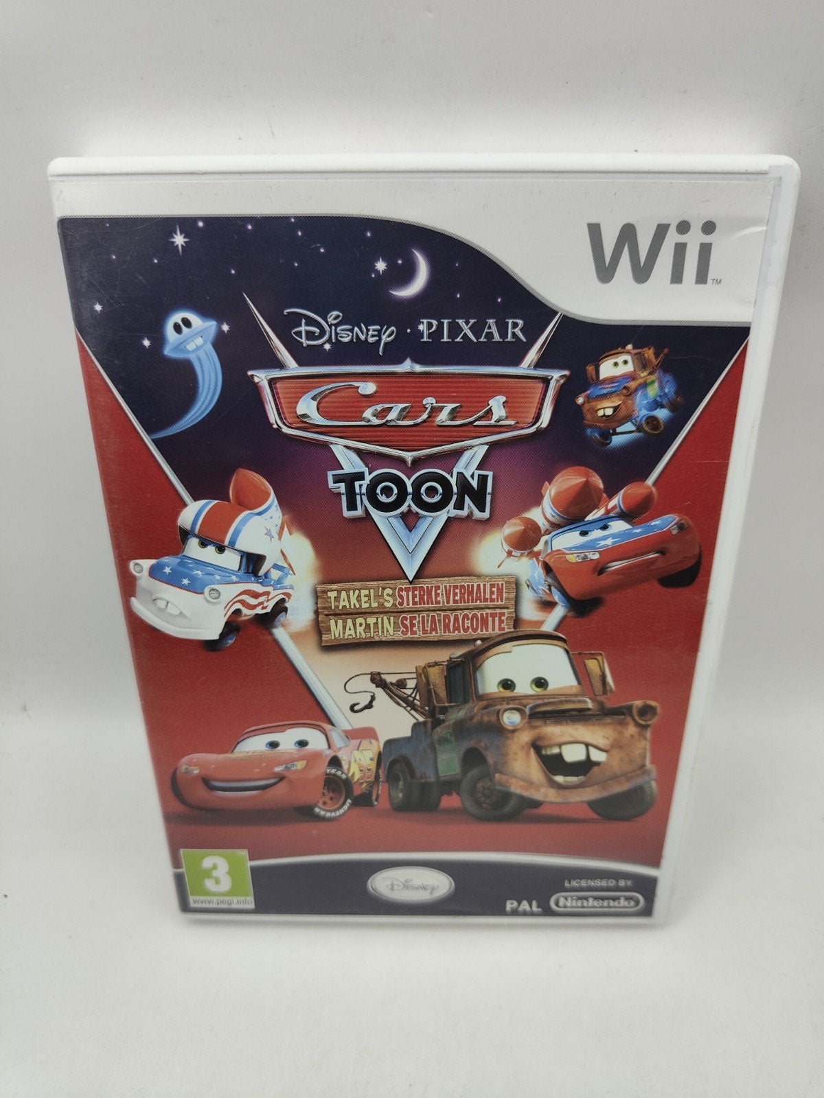 Disney Pixar Cars Toon Wii - Takel's Sterke Verhalen, Avontuur en Actie, Gebruikt, 1 speler, Ophalen of Verzenden