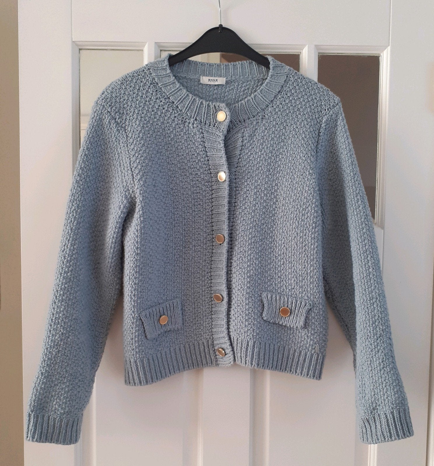 Anna van Toor lichtblauw vest maat XL, Kleding | Dames, Anna van Toor, Blauw, Maat 46/48 (XL) of groter, Ophalen of Verzenden