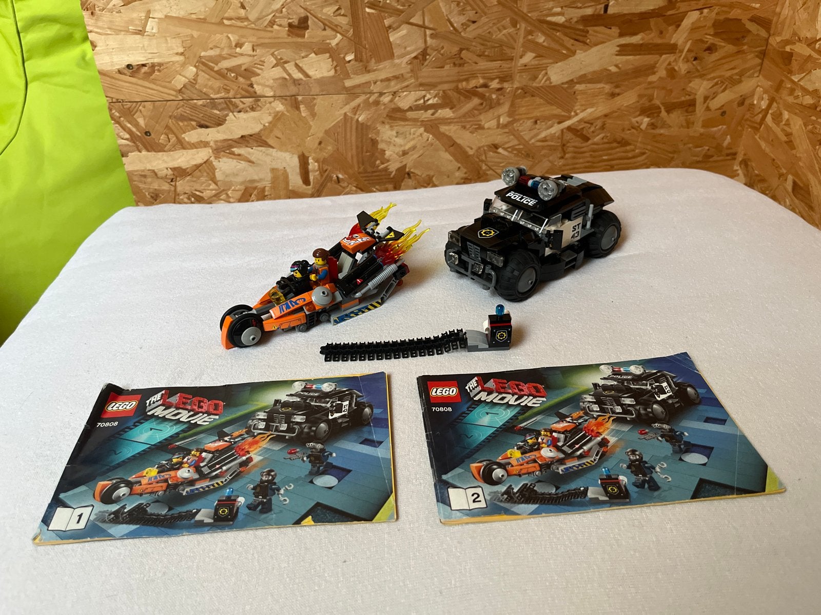 LEGO The LEGO Movie 70808 Super Cycle Chase, Gebruikt, Overige thema's, Lego, Ophalen of Verzenden