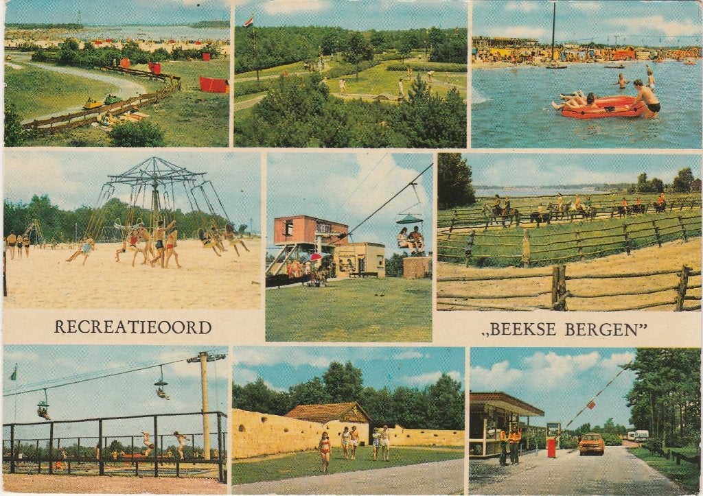 HILVARENBEEK Recreatieoord Beekse Bergen, Verzenden, 1960 tot 1980, Gelopen, Noord-Brabant