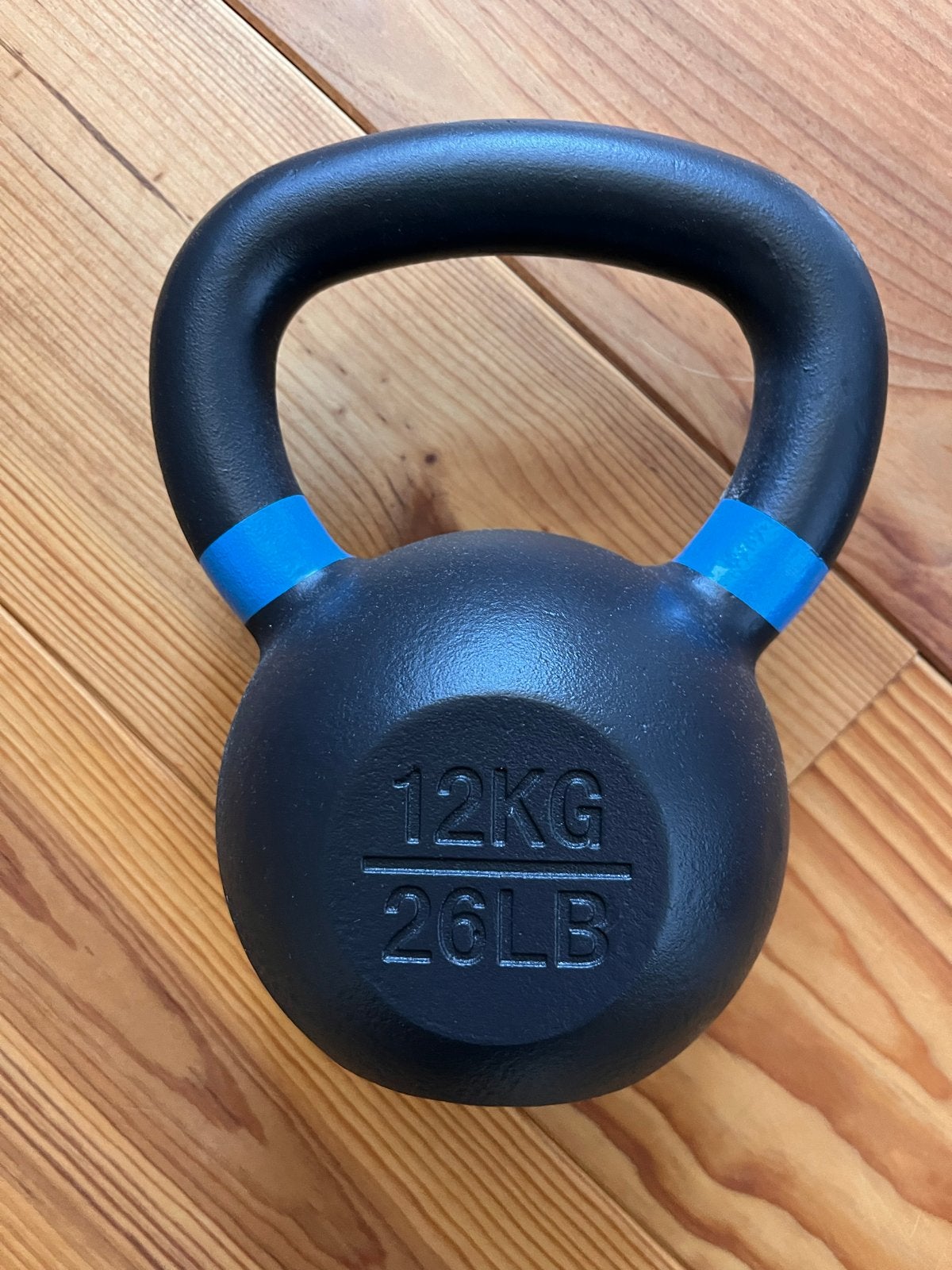 Kettlebell Gietijzer 12 kg, Ophalen, Zo goed als nieuw, Armen, Kettlebell