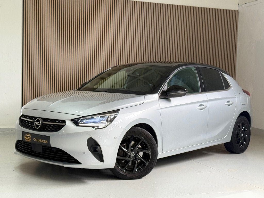 Opel Corsa 1.2 GS Line Stoel-Stuur verwarming* CarPlay, Gebruikt, Origineel Nederlands, Zilver of Grijs, Corsa