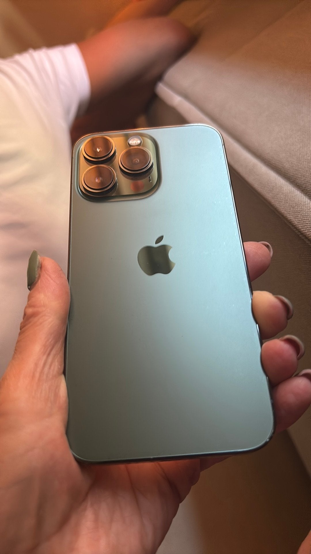 Donker groene Apple iphone 13 pro 83% batterij 128GB, 83 %, Ophalen of Verzenden, IPhone 13 Pro, Zonder simlock