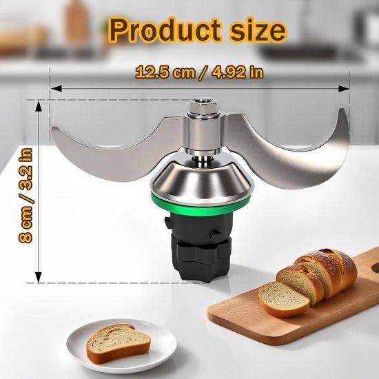 Deegmes voor Thermomix TM5 TM6 TM7- Roestvrij staal, Ophalen of Verzenden, Nieuw
