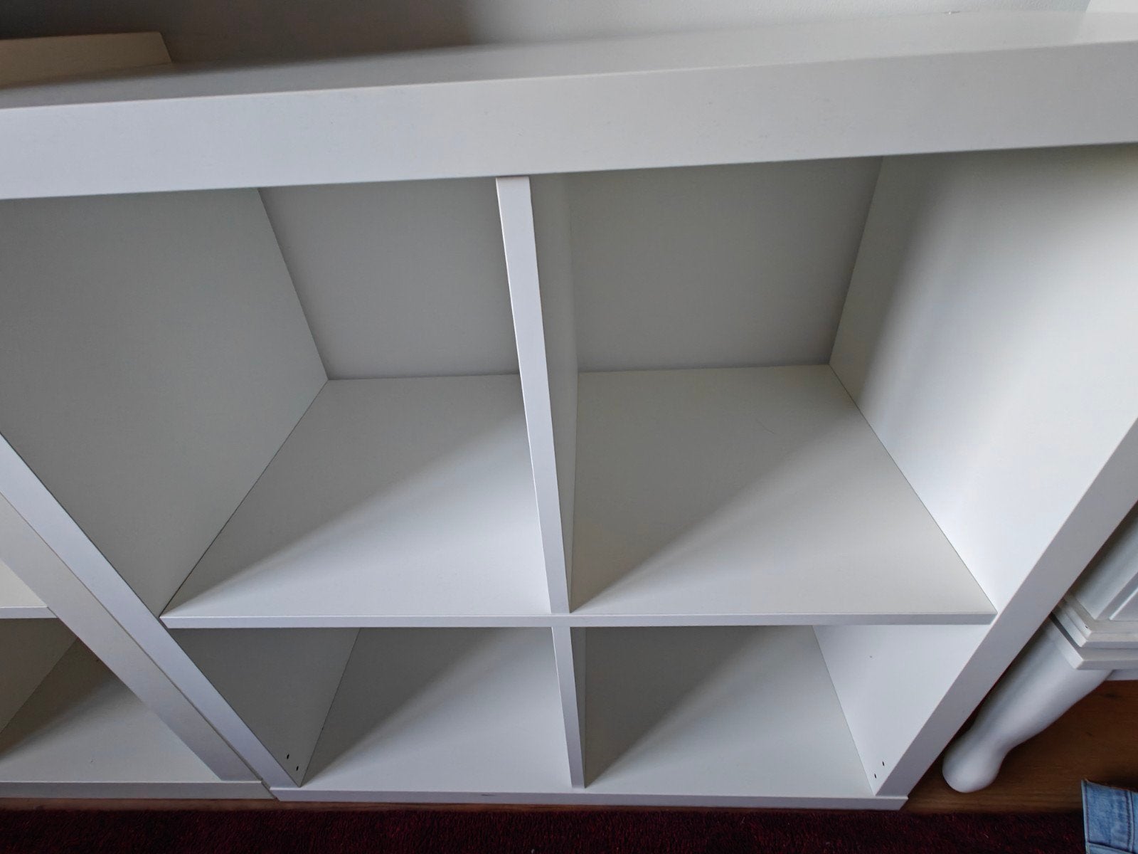 IKEA KALLAX open kast wit 4 vakken, Ophalen, Modern, functioneel, 50 tot 100 cm, Zo goed als nieuw